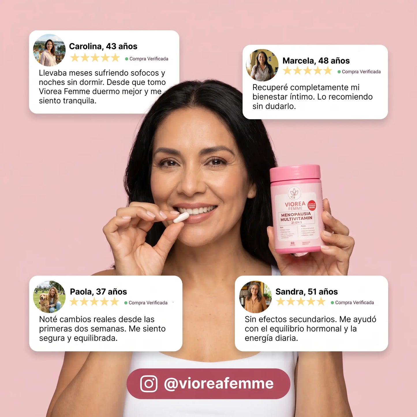 Resenas reales de Viorea Femme Multivitamin