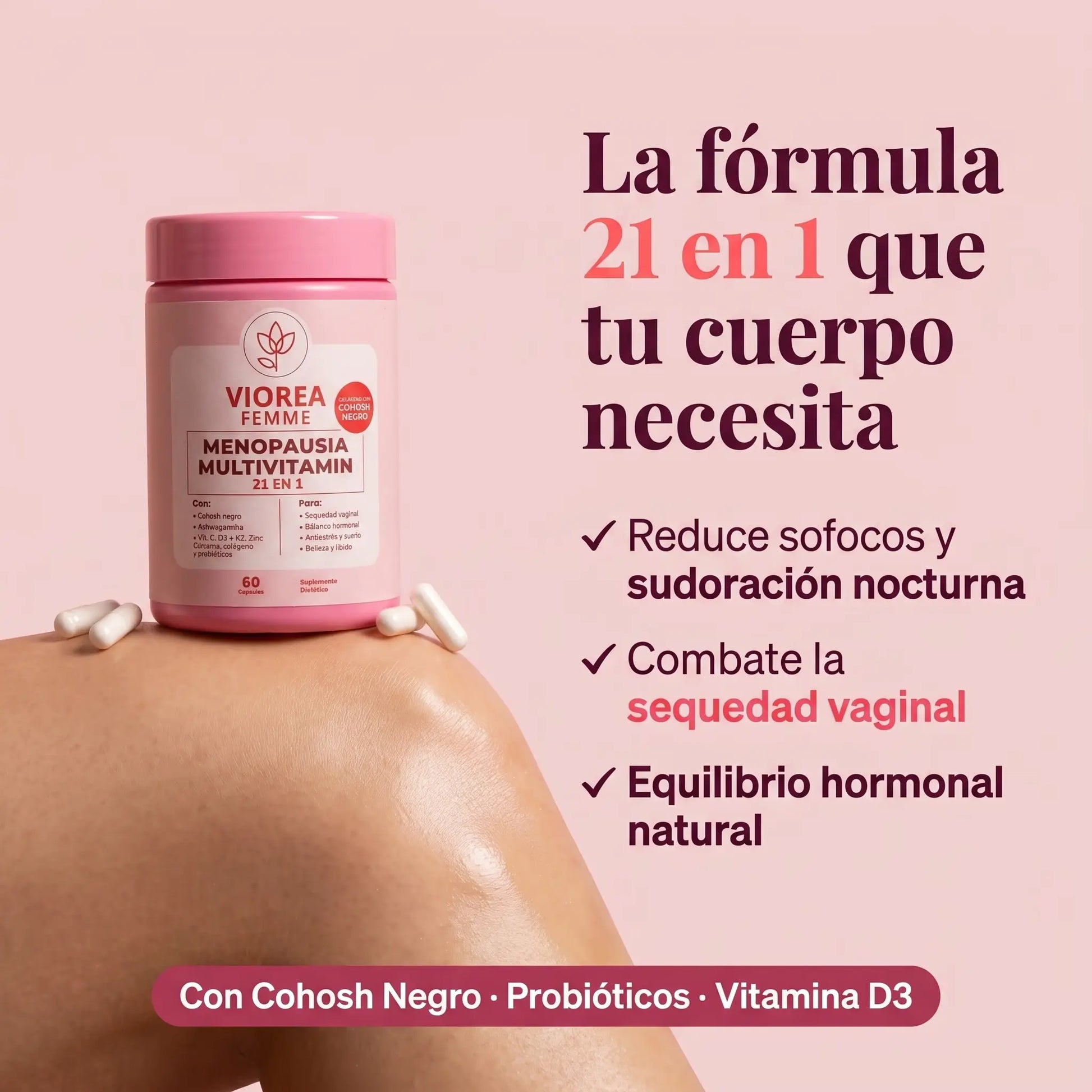 Beneficios Viorea Femme Multivitamin