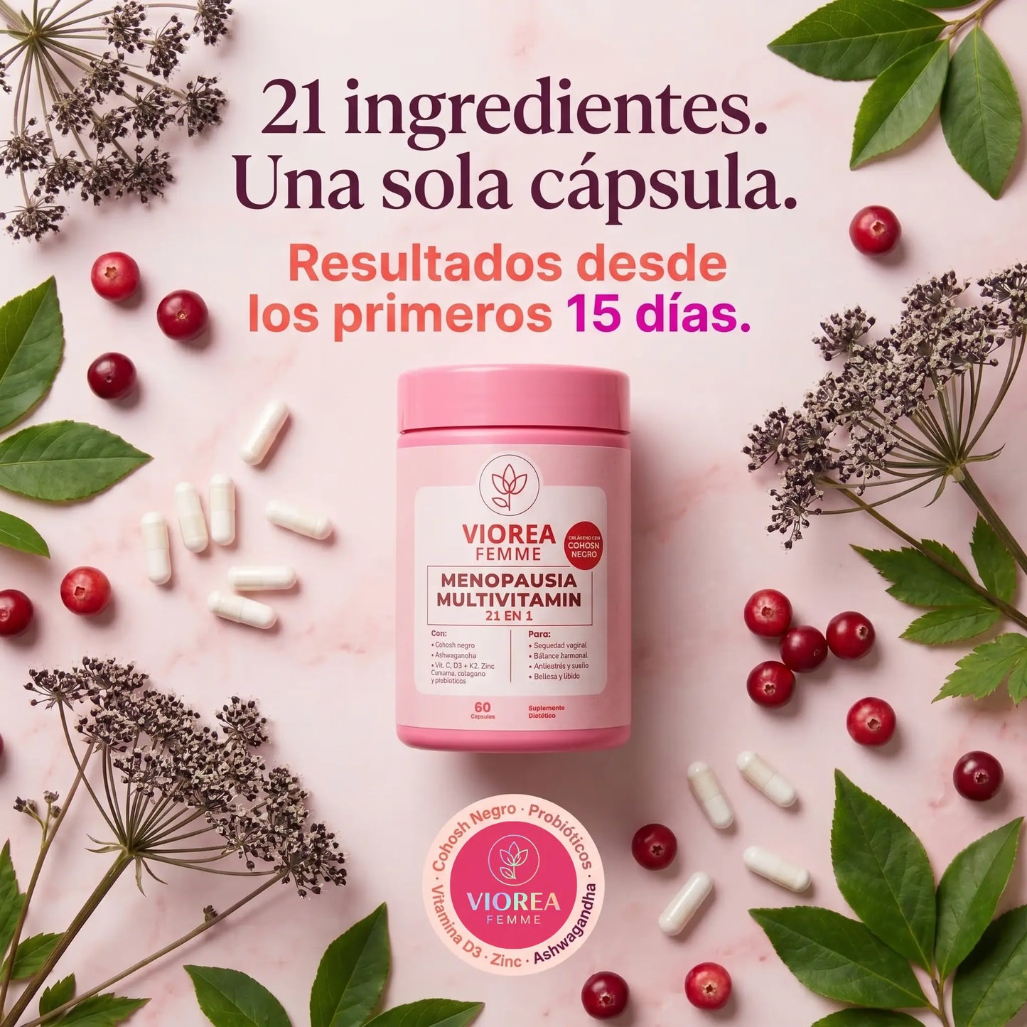 Beneficios Viorea Femme Multivitamin
