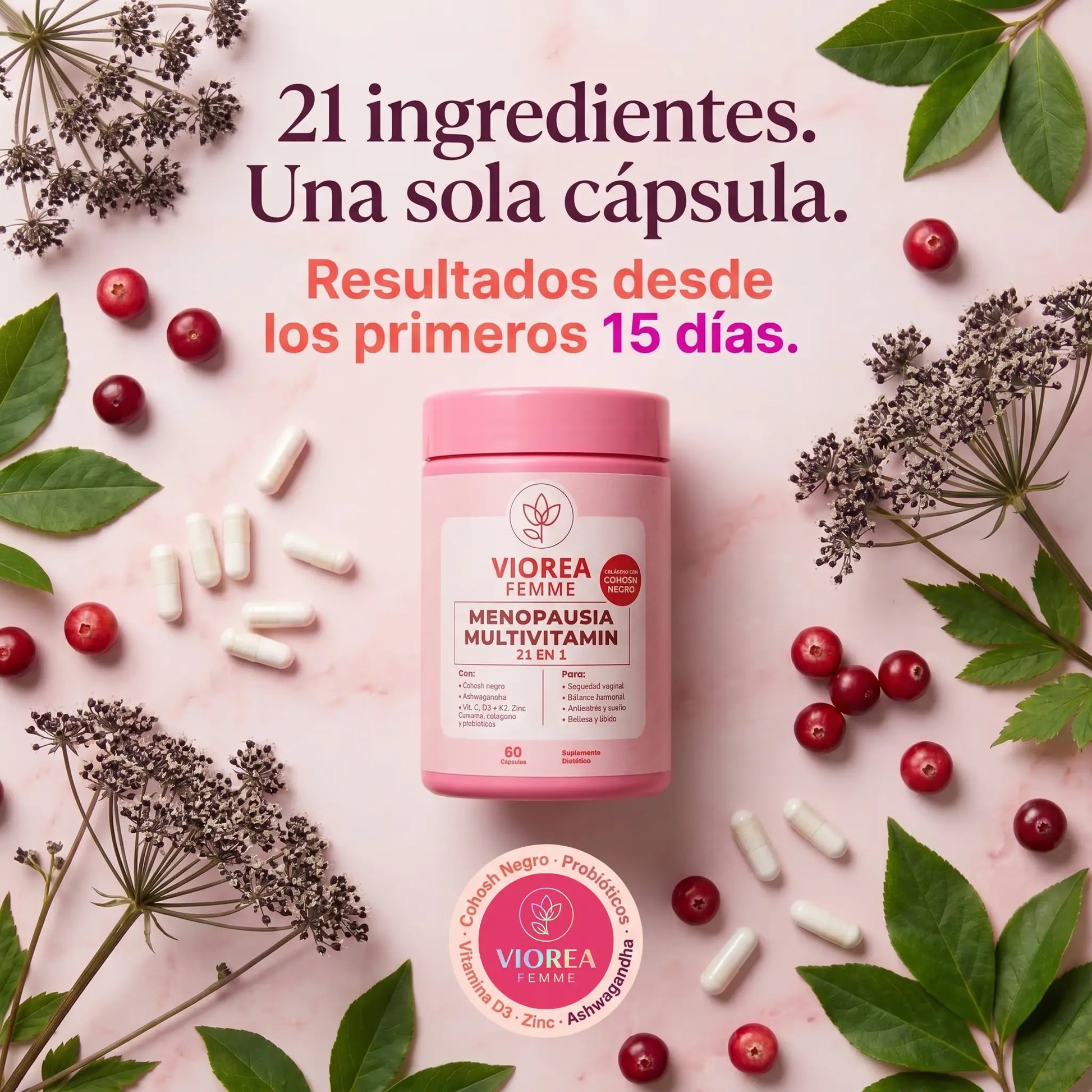 Beneficios Viorea Femme Multivitamin